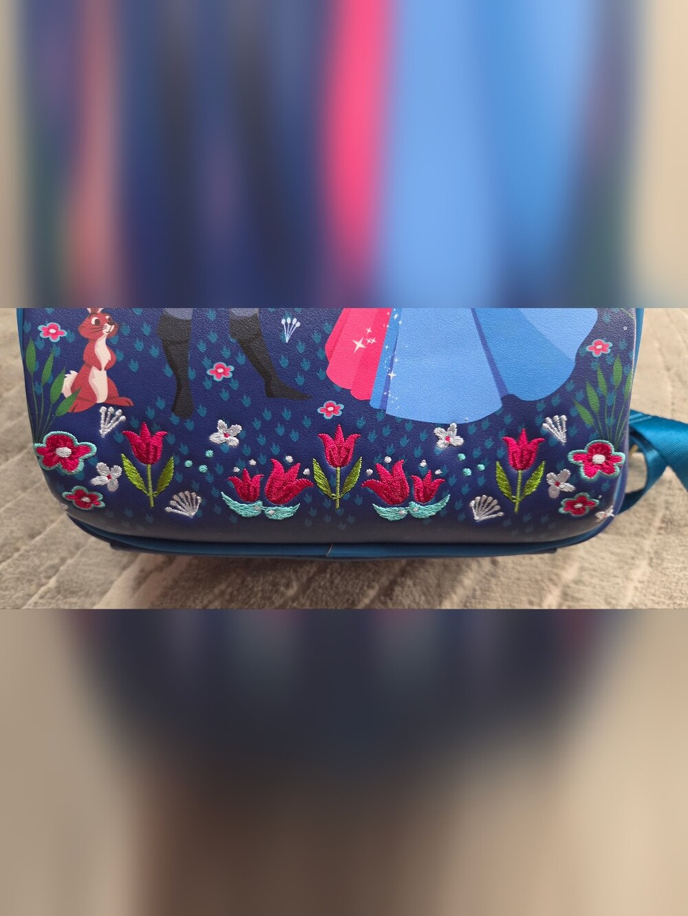 Loungefly Disney Sleeping Beauty Floral Mini Backpack - Picture 11 of 12